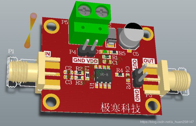 Ad8307 Rssi Distance Measure AD8307原理图PCB及如何使用经验分享 | 极寒钛博客网